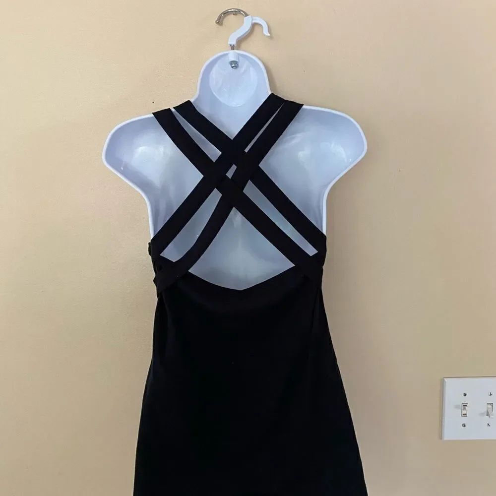 Fabletics Black Strap Tank - Picture 2 of 3